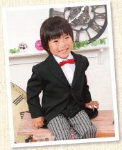 五歳タキシード画像