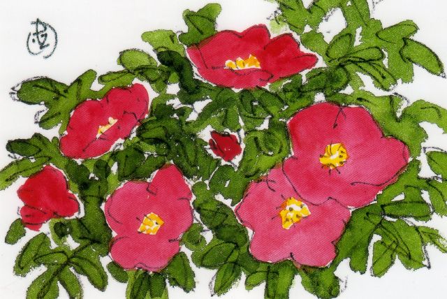 中札内美術村POST CARD 六花亭の包装紙