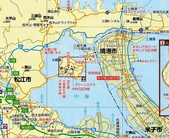 中海のマップ
