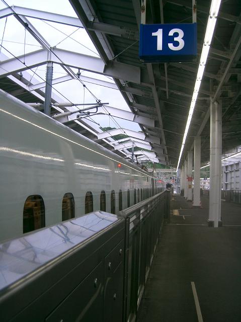 鹿児島中央駅新幹線ホーム