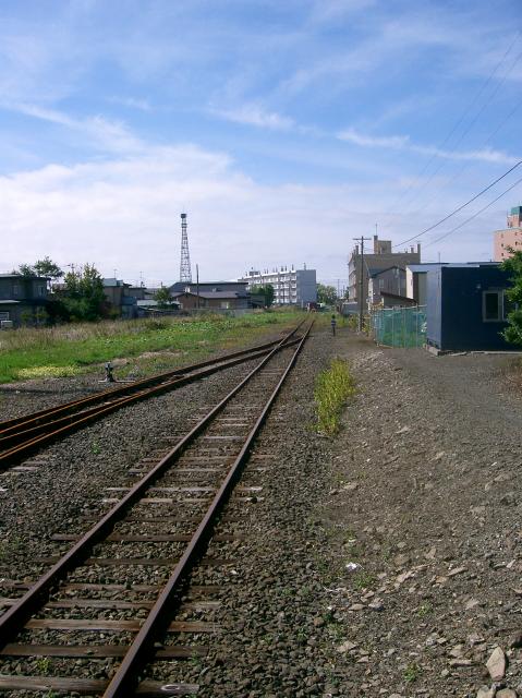 行き止まりの線路
