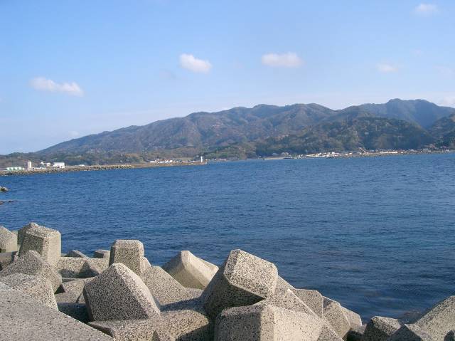 十六島湾の湾奥