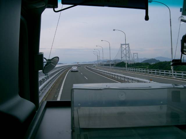 大鳴門橋への進入路