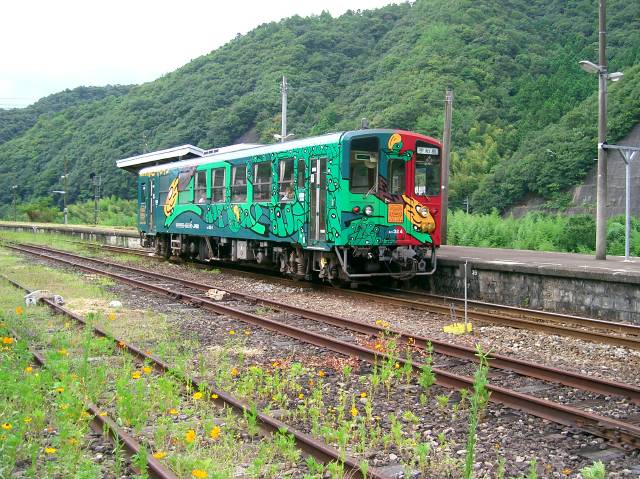 乗ってきた海洋堂ホビートレイン