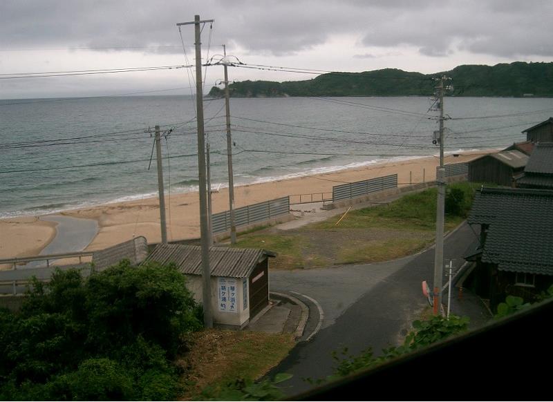 日本海に出た